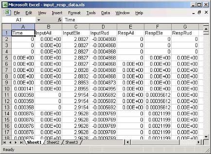 Excel report